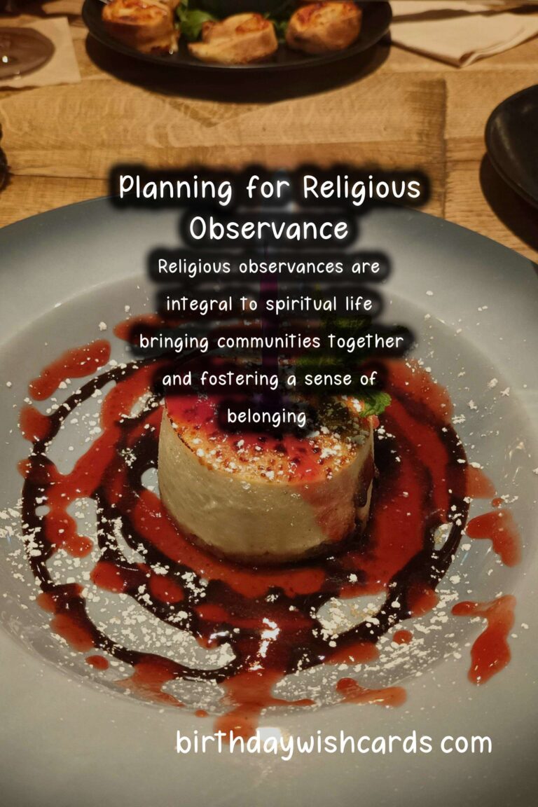 How to Design Religious Observance Planning for Every Budget
