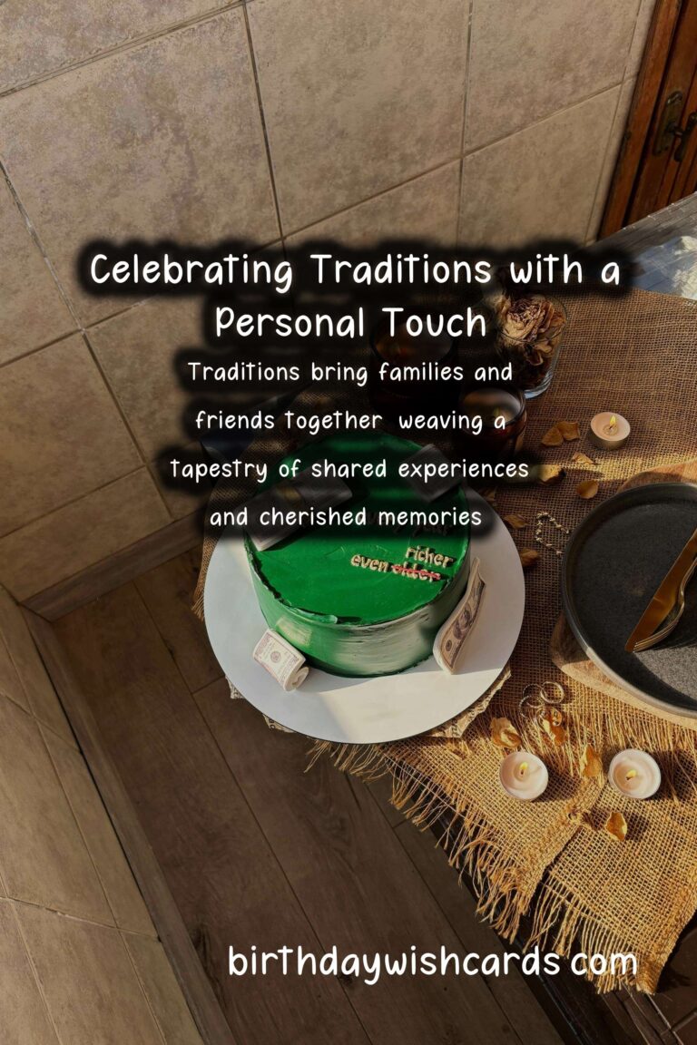 How to Design Tradition-Based Celebration Ideas for Every Personality