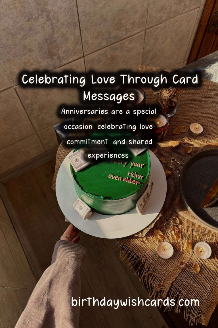 How to Organize Anniversary Card Messages That Everyone Will Love