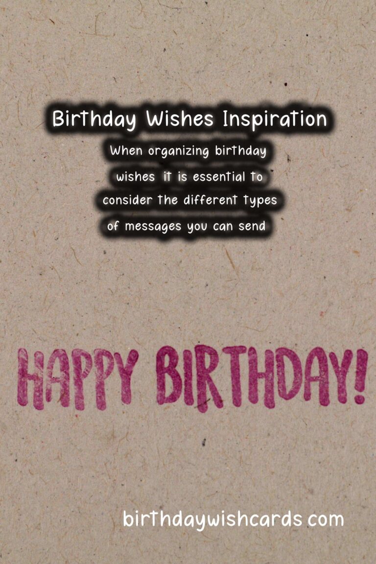 How to Organize Birthday Wishes That Inspire Connection