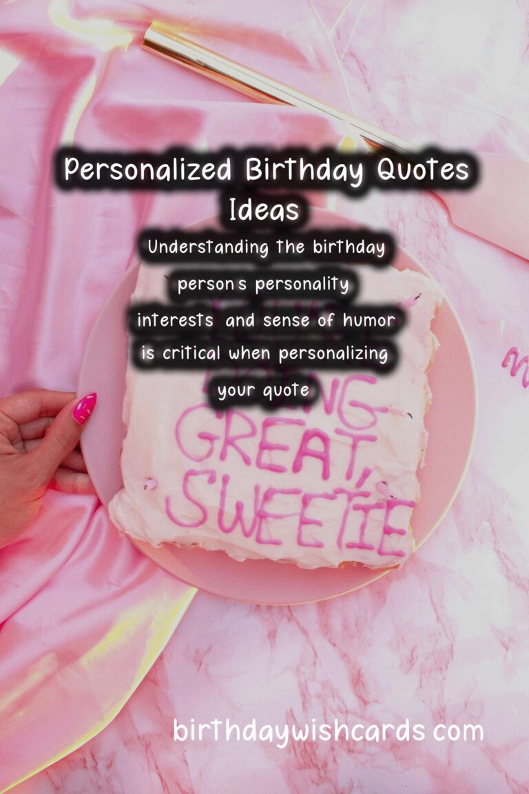 How to Personalize Birthday Quotes For Beginners