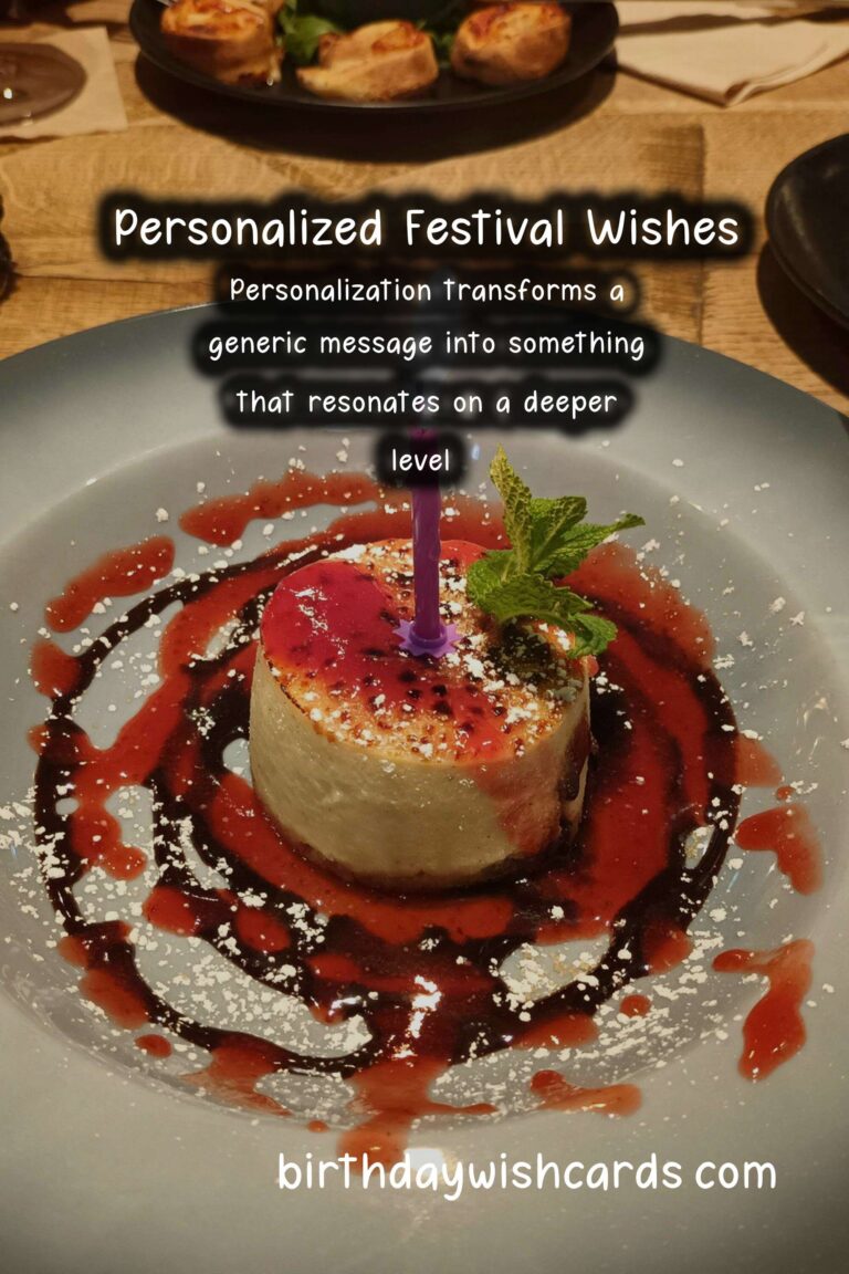 How to Personalize Festival Wishes and Messages That Feel Authentic
