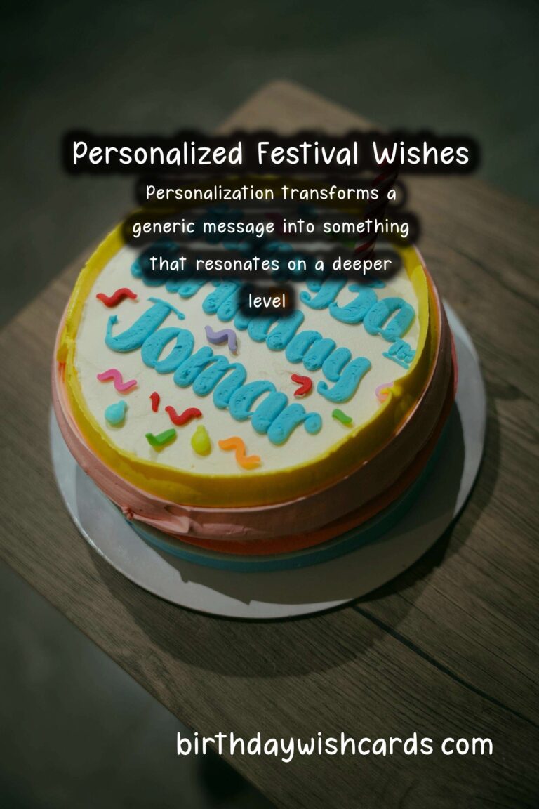 How to Personalize Festival Wishes and Messages That Feel Authentic