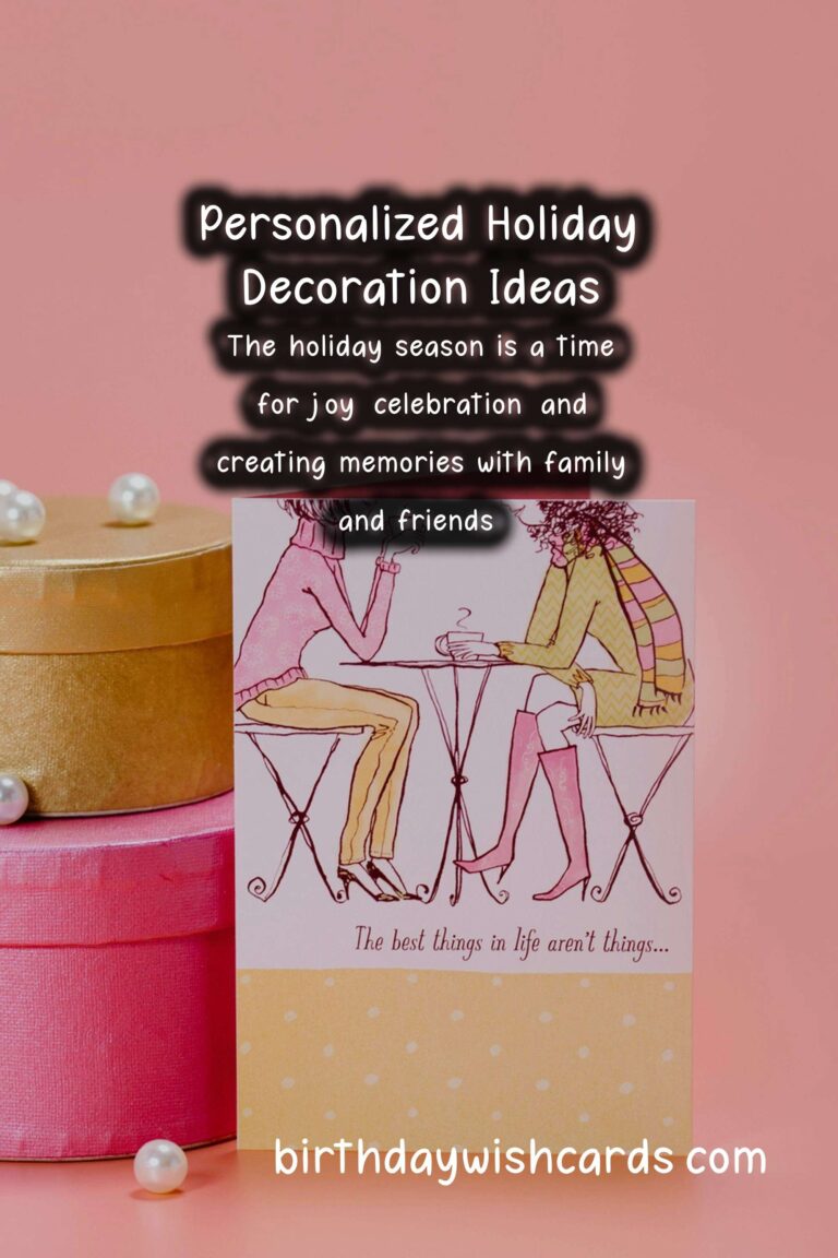 How to Personalize Holiday Decoration Tips to Try This Year