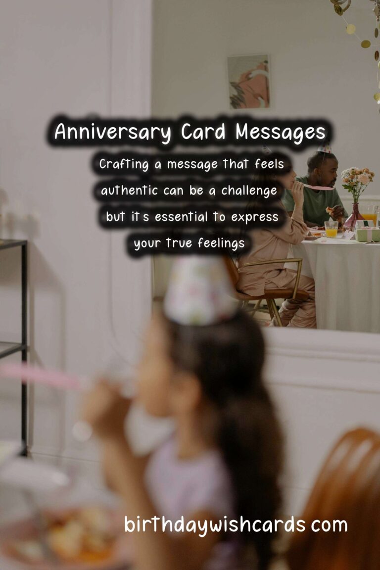 How to Plan Anniversary Card Messages That Feel Authentic