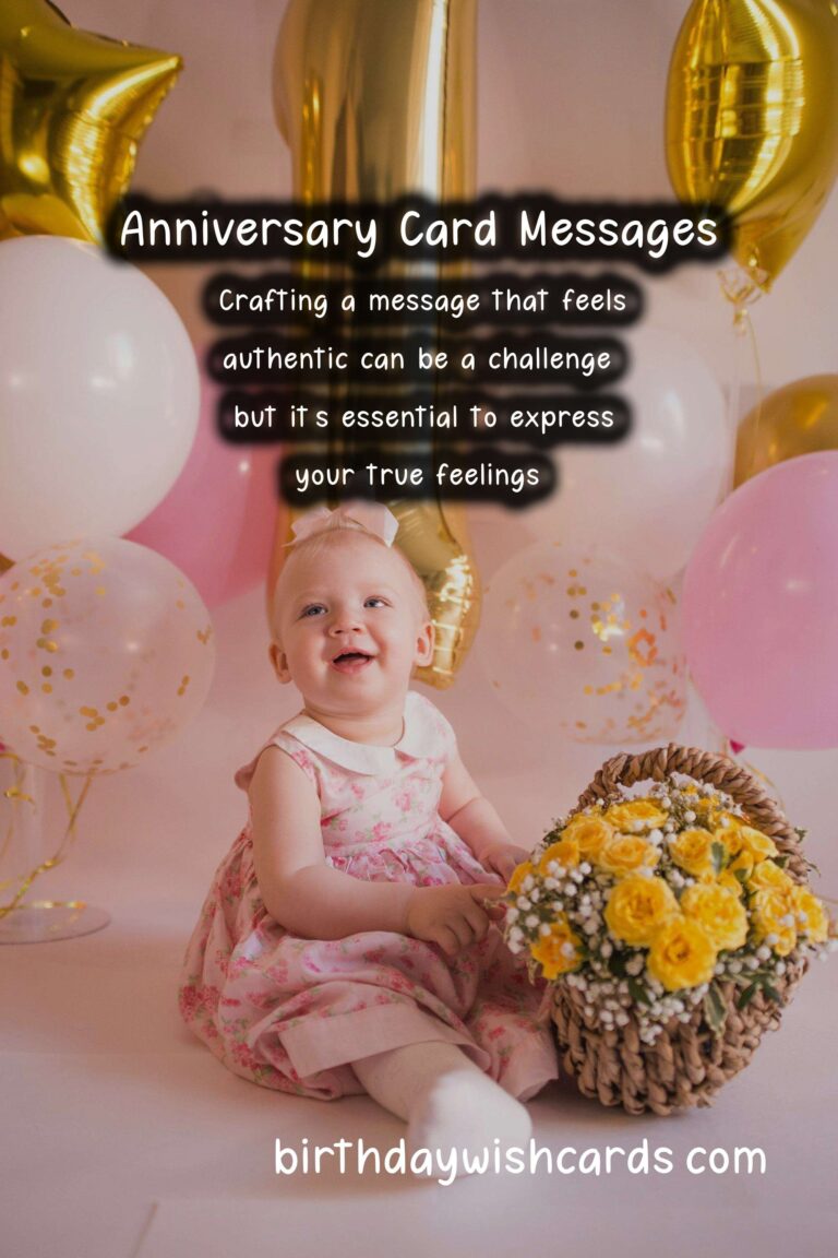 How to Plan Anniversary Card Messages That Feel Authentic