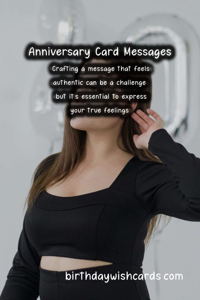 How to Plan Anniversary Card Messages That Feel Authentic