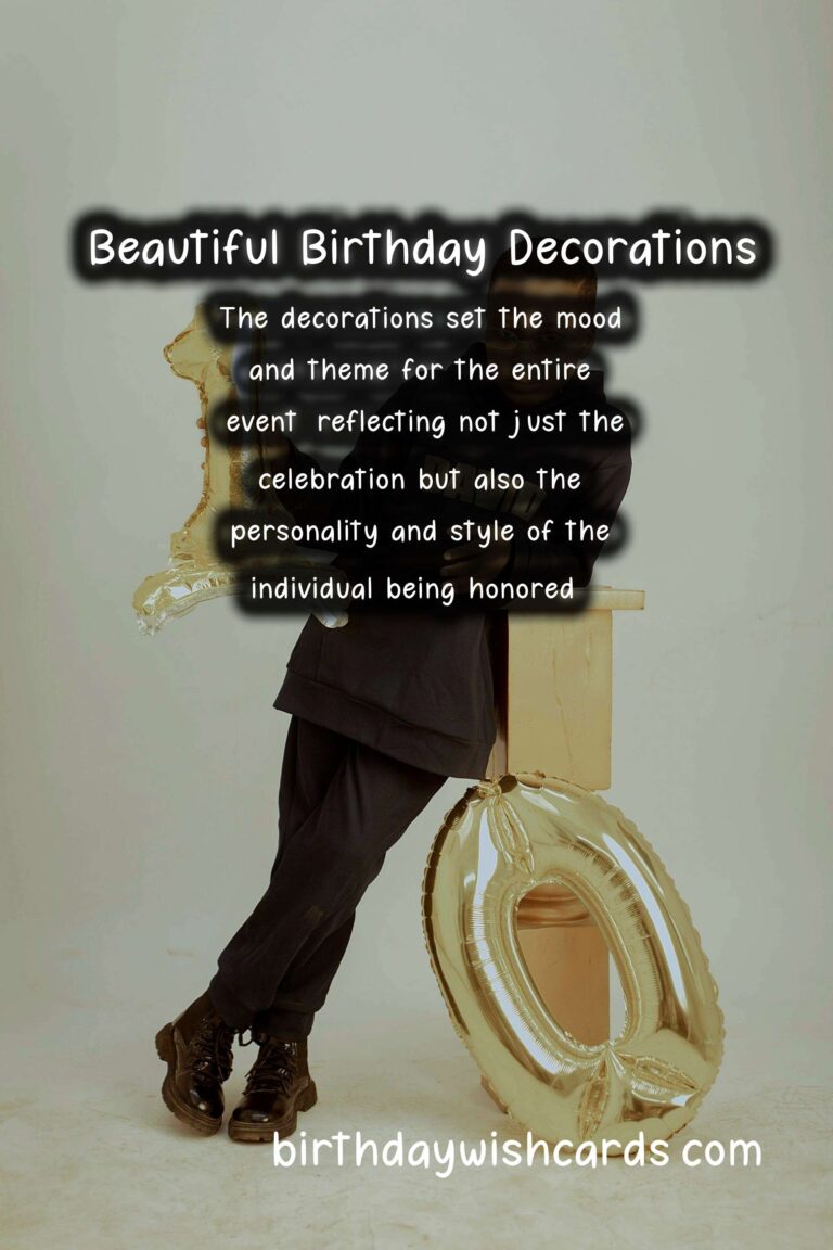 How to Prepare Birthday Decorations That Reflect Your Style