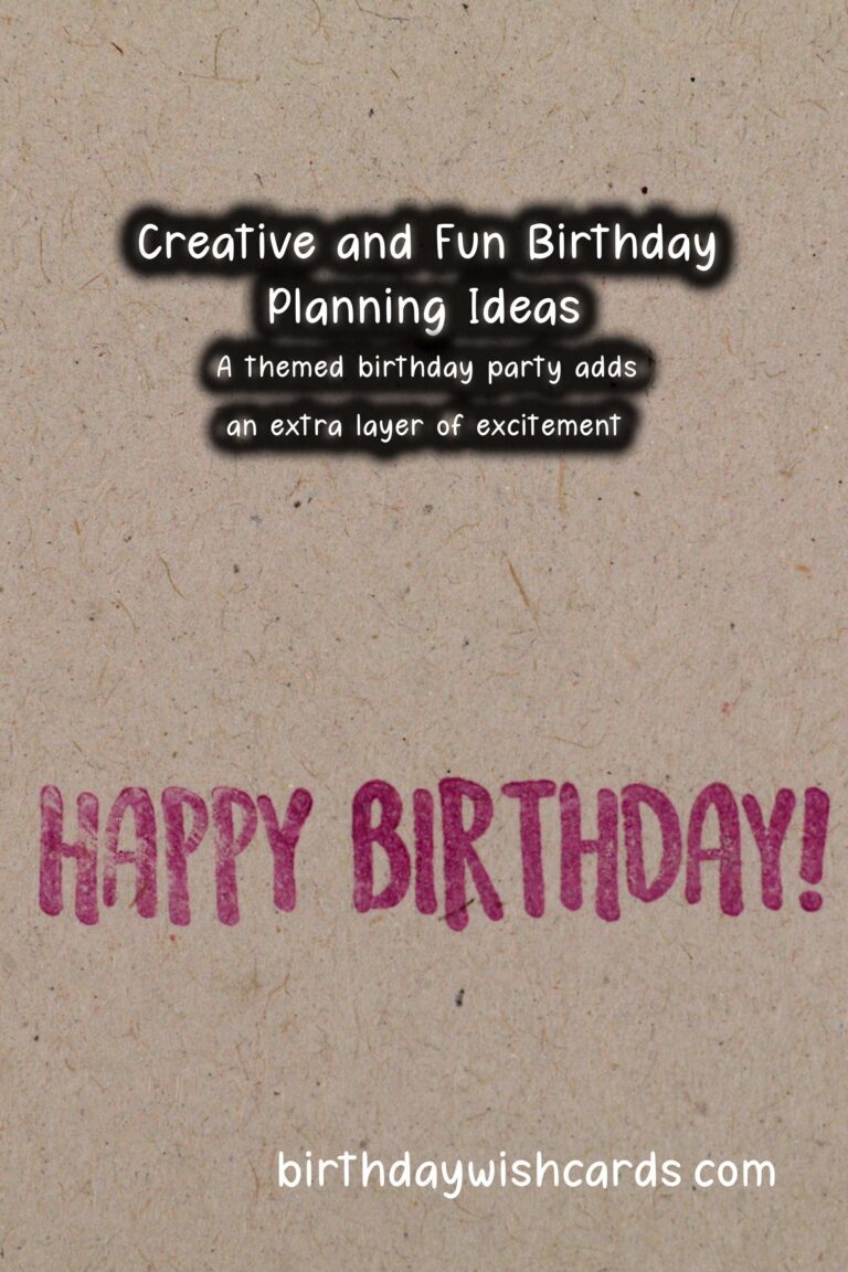 How to Prepare Birthday Planning Tips You’ll Love