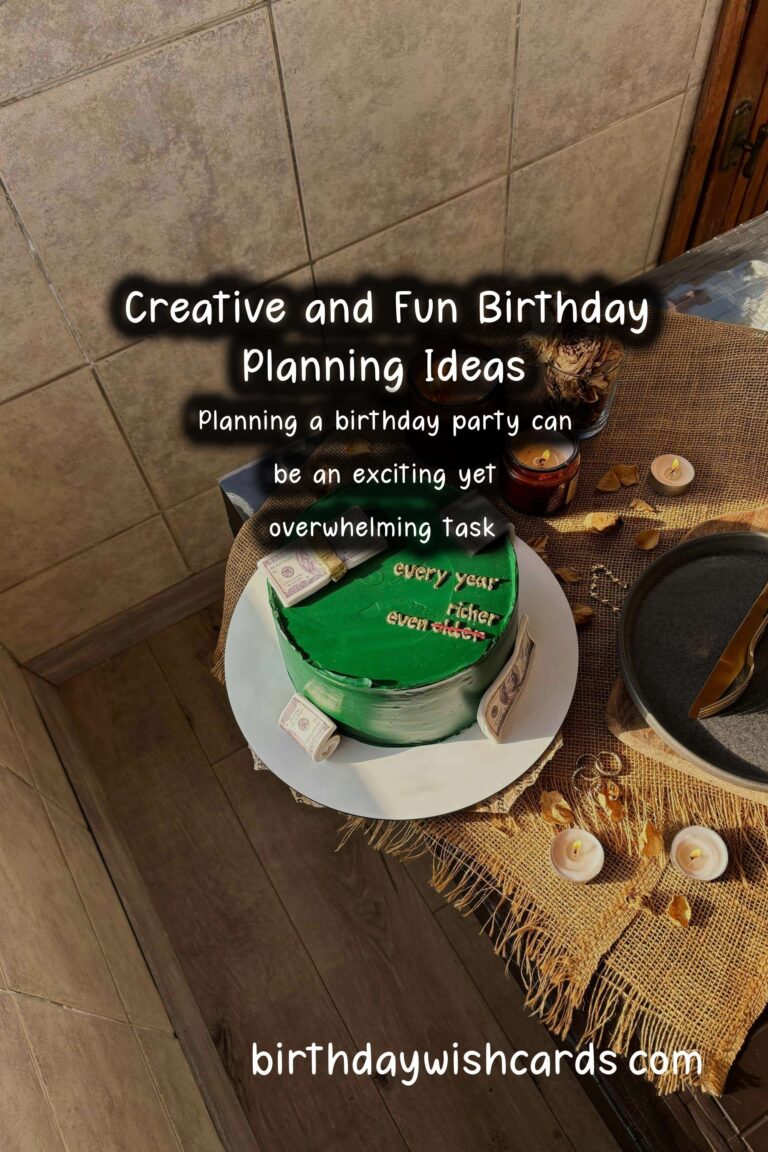 How to Prepare Birthday Planning Tips You’ll Love