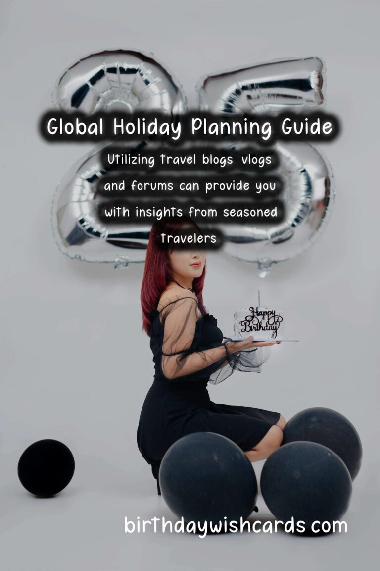 How to Prepare Global Holiday Planning to Try This Year