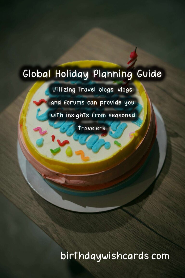 How to Prepare Global Holiday Planning to Try This Year