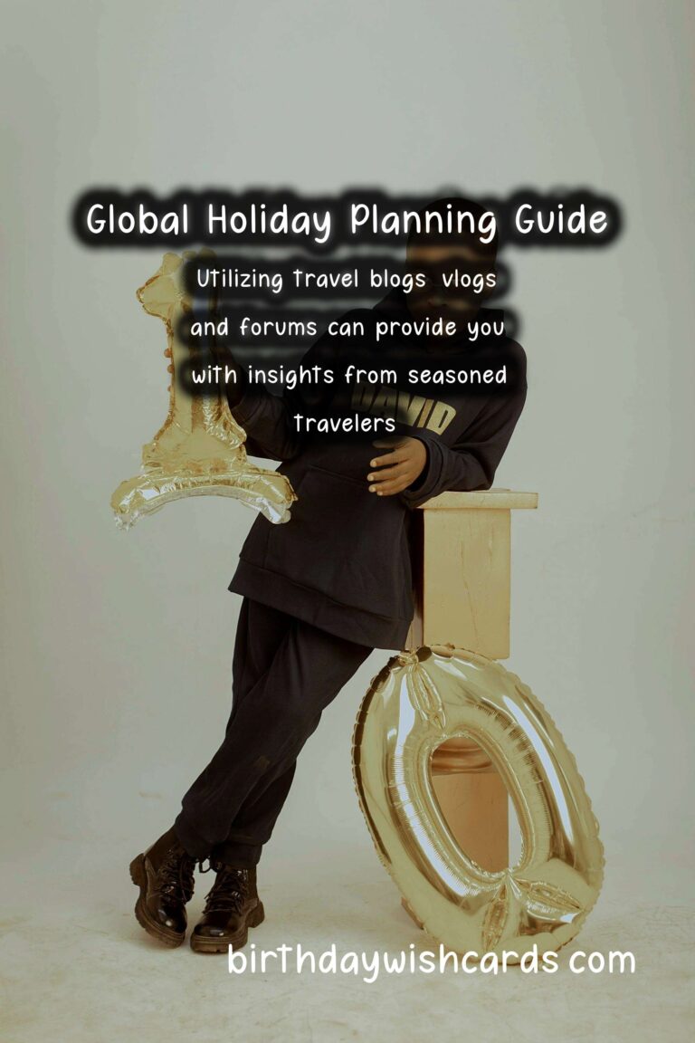 How to Prepare Global Holiday Planning to Try This Year