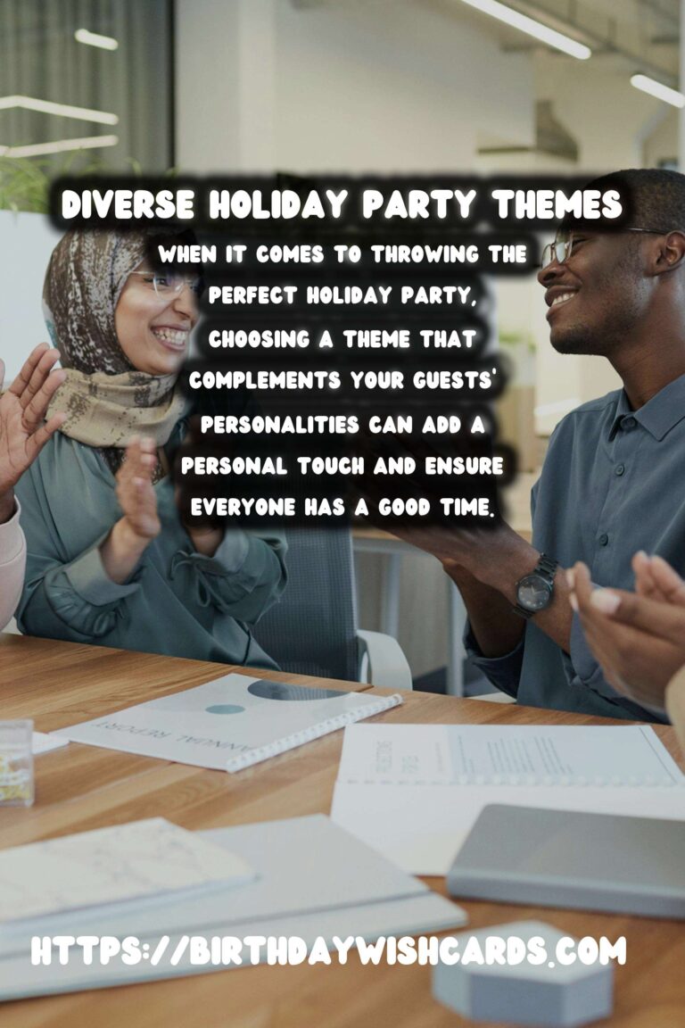 How to Prepare Holiday Party Themes For Every Personality