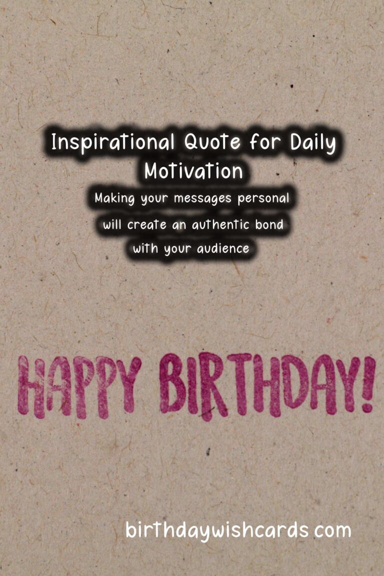 How to Prepare Inspirational Messages to Make Your Day Special