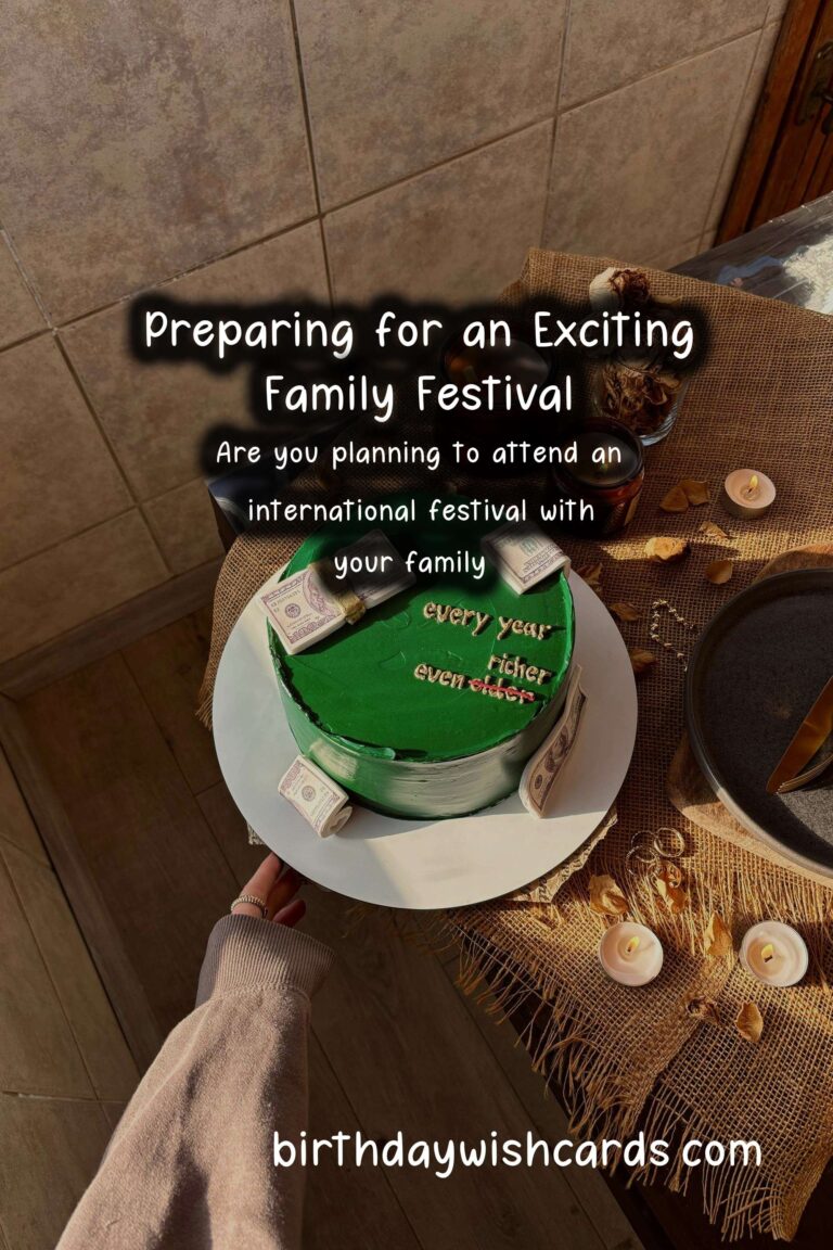 How to Prepare International Festival Guides For the Whole Family
