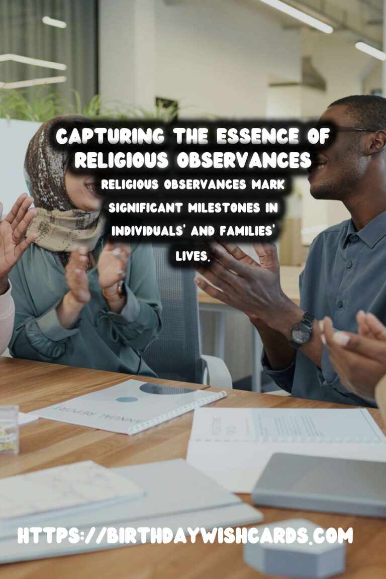 How to Prepare Religious Observance Planning That Captures the Moment