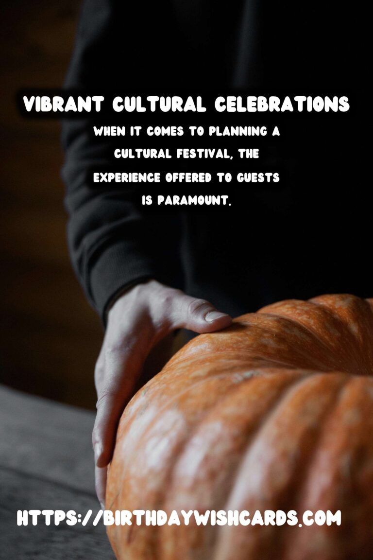 How to Write Cultural Festival Inspiration That Will Wow Your Guests