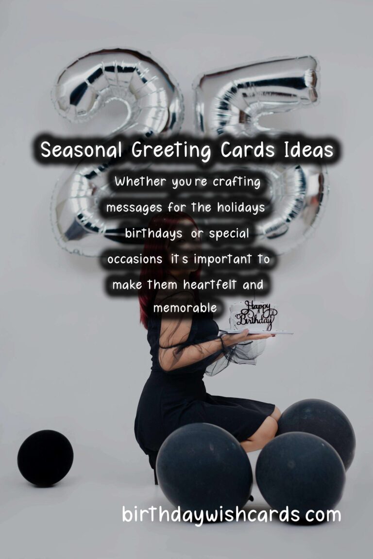 How to Write Seasonal Greeting Ideas For Beginners