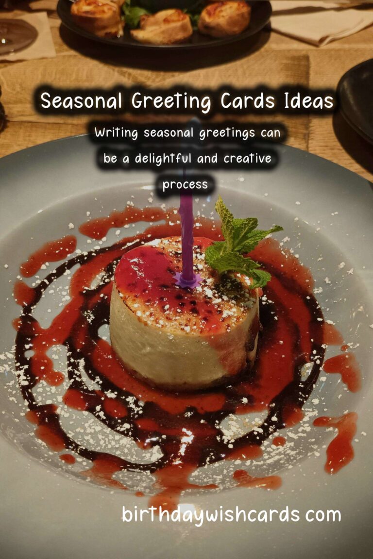 How to Write Seasonal Greeting Ideas For Beginners