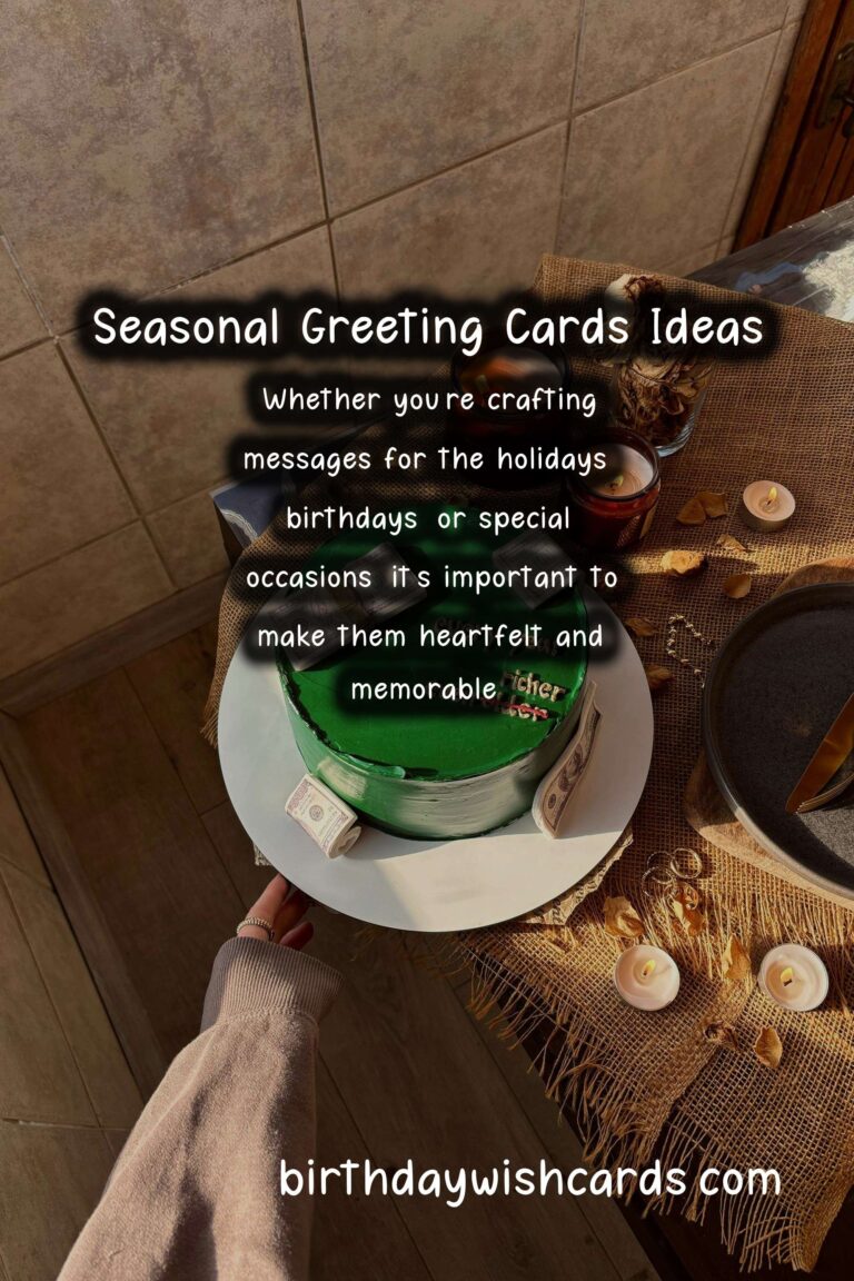 How to Write Seasonal Greeting Ideas For Beginners