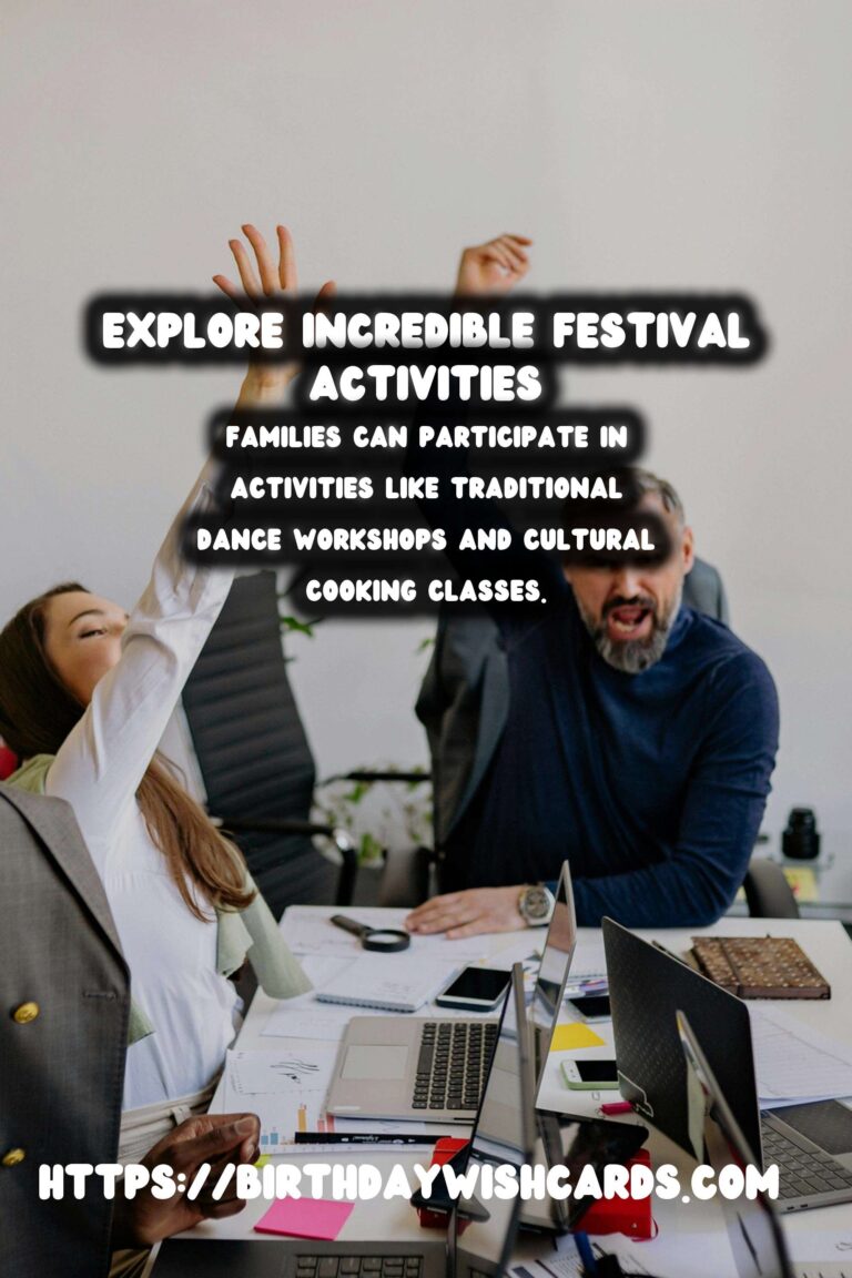 Incredible Festival Activities for Families For the Whole Family