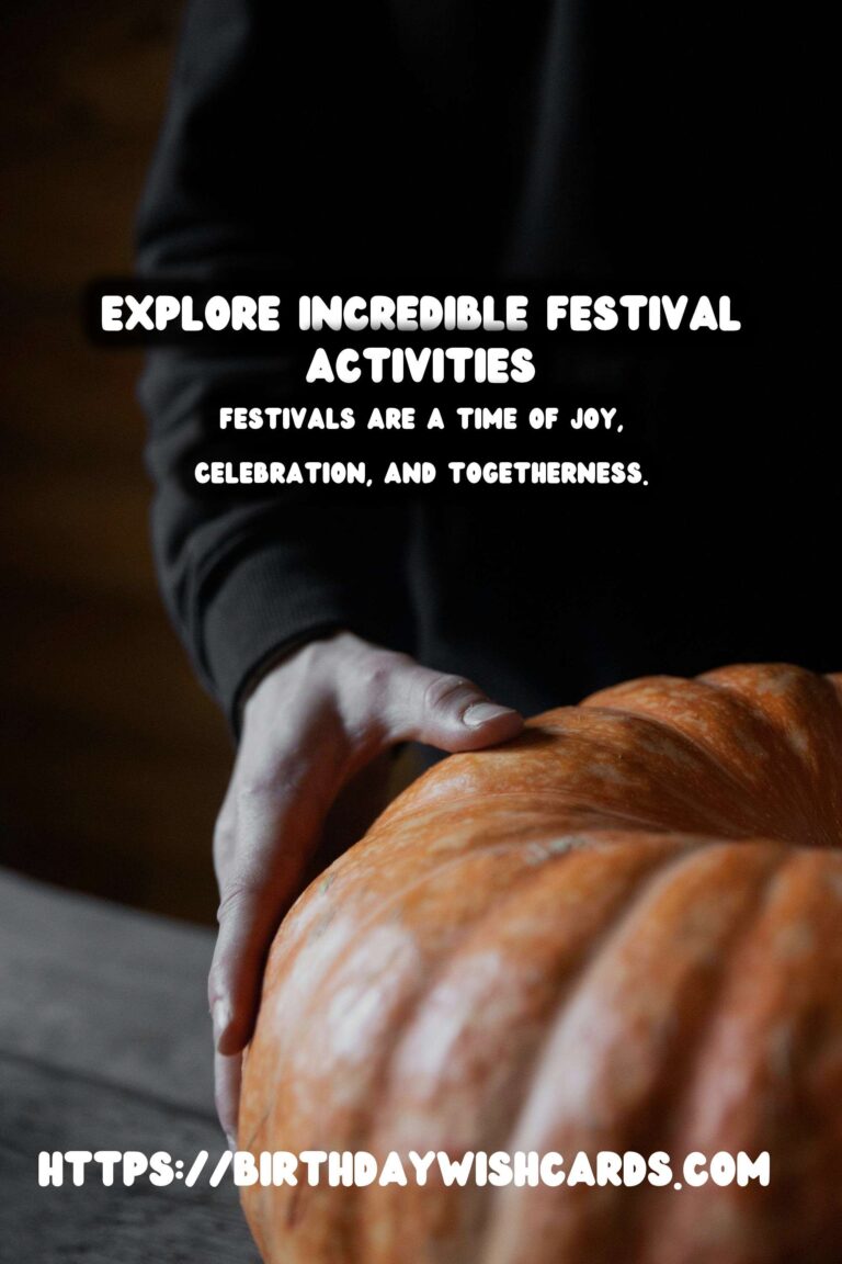 Incredible Festival Activities for Families For the Whole Family