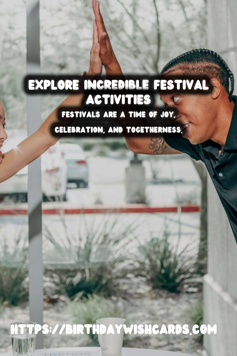 Incredible Festival Activities for Families For the Whole Family
