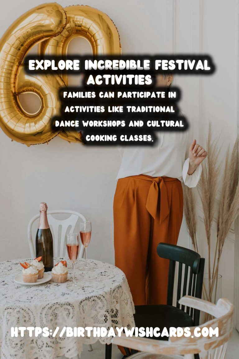 Incredible Festival Activities for Families For the Whole Family