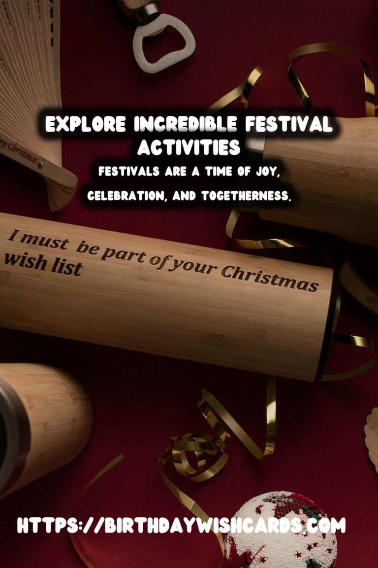 Incredible Festival Activities for Families For the Whole Family