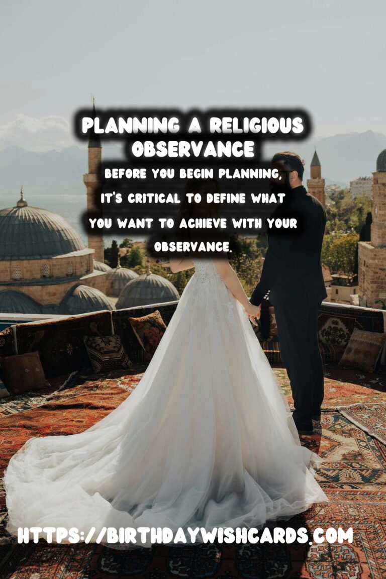 Incredible Religious Observance Planning That Everyone Will Love