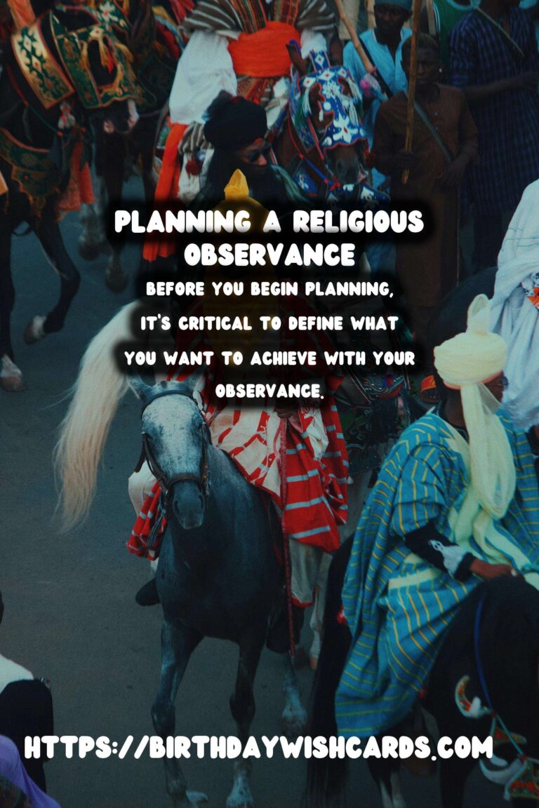 Incredible Religious Observance Planning That Everyone Will Love