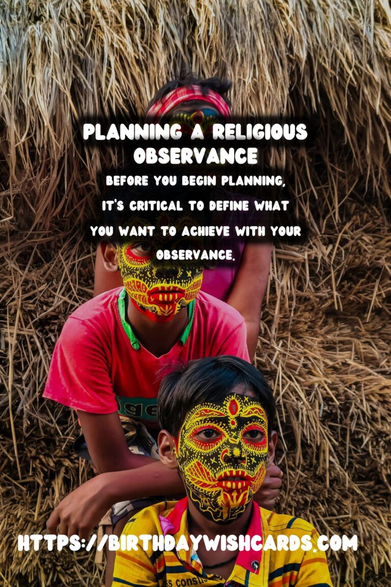 Incredible Religious Observance Planning That Everyone Will Love