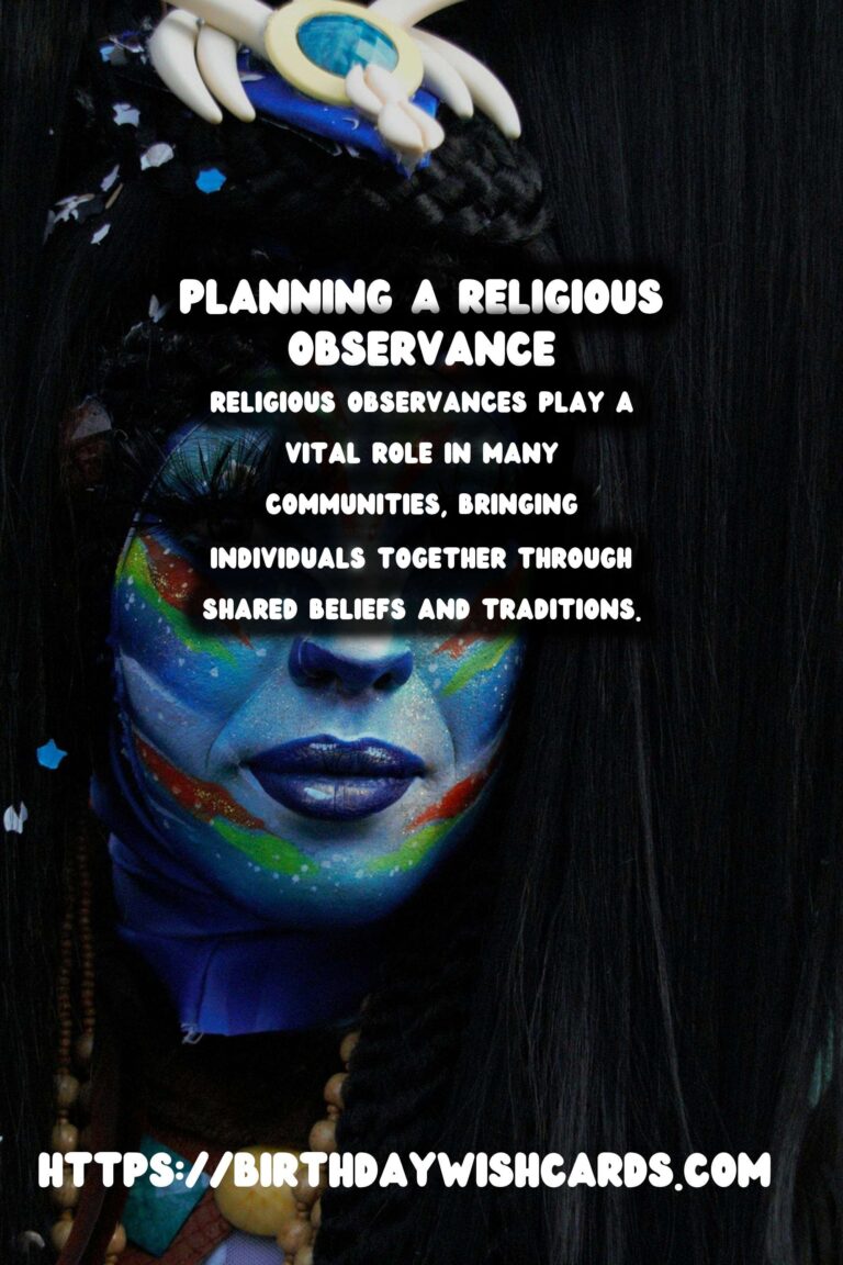 Incredible Religious Observance Planning That Everyone Will Love