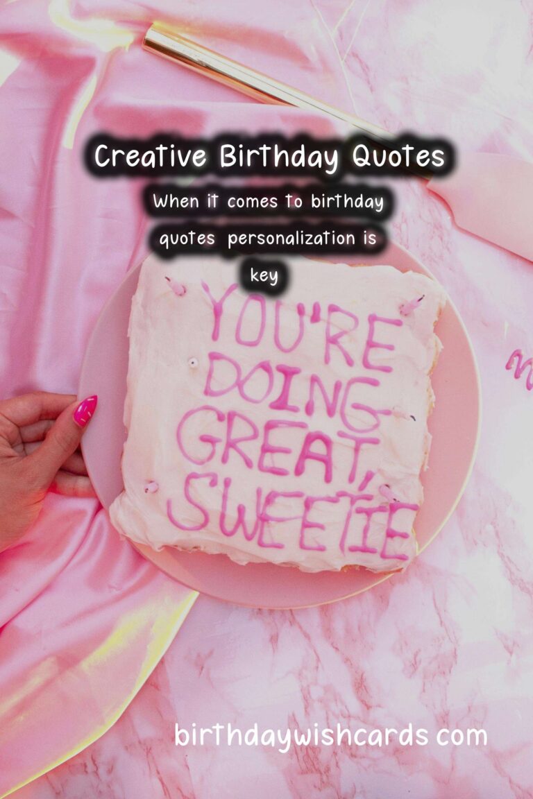 Incredible Ways to Write Birthday Quotes