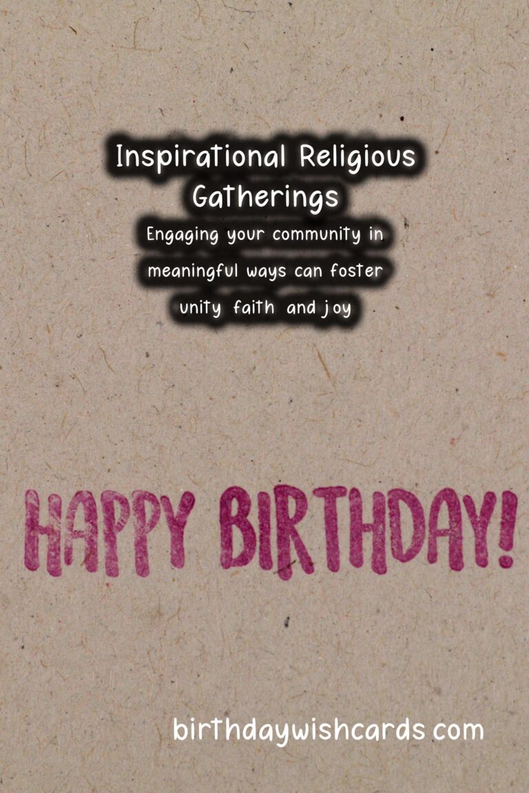 Inspirational Religious Celebration Ideas That Go Viral