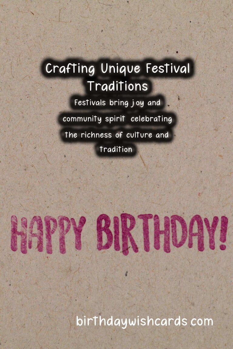 Inspirational Ways to Craft Festival Traditions Around the World
