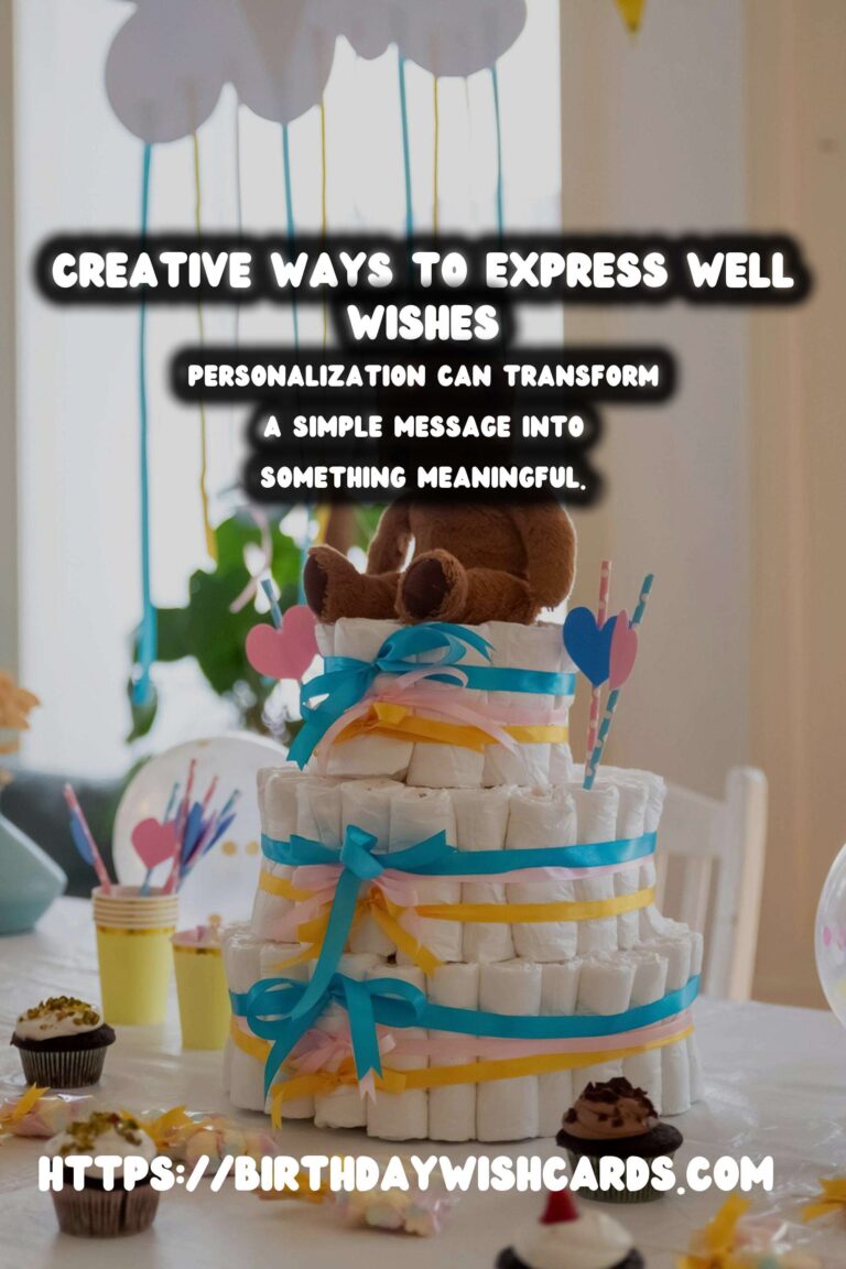 Inspirational Ways to Craft Well Wishes