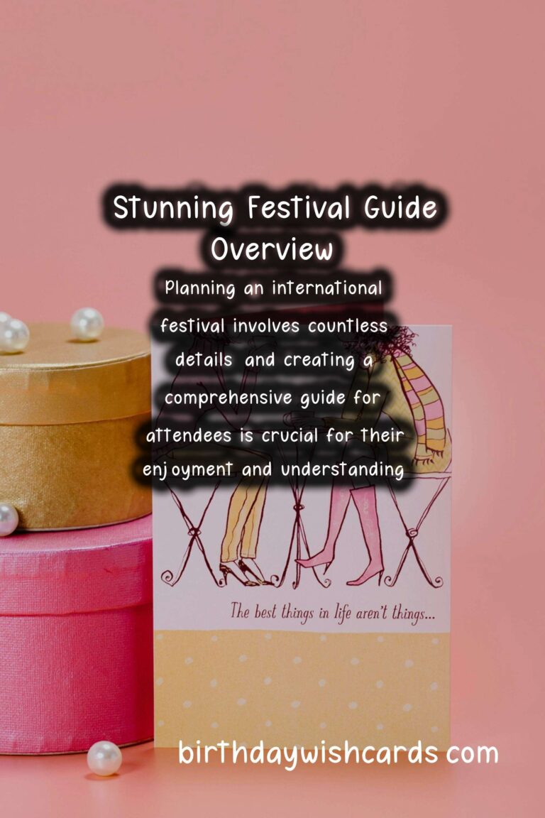 Inspirational Ways to Design International Festival Guides