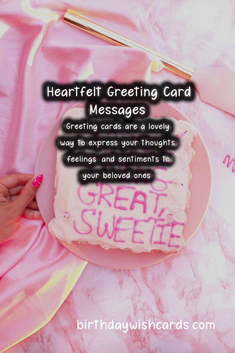 Inspirational Ways to Plan Greeting Card Messages