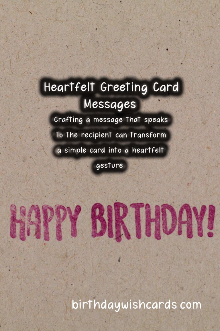 Inspirational Ways to Plan Greeting Card Messages
