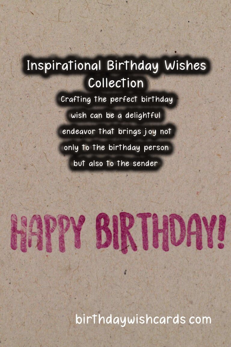 Inspirational Ways to Prepare Birthday Wishes
