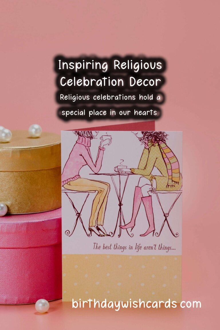 Joyful Religious Celebration Ideas That Will Wow Your Guests