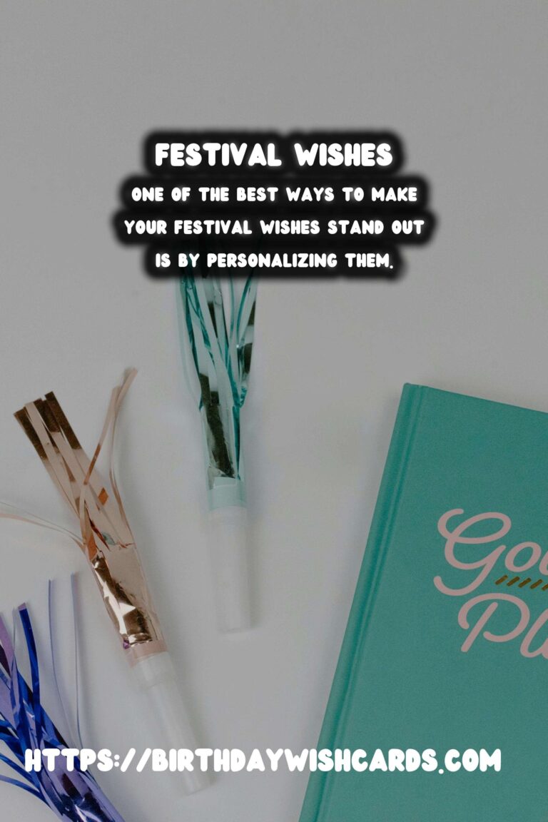 Joyful Ways to Plan Festival Wishes and Messages