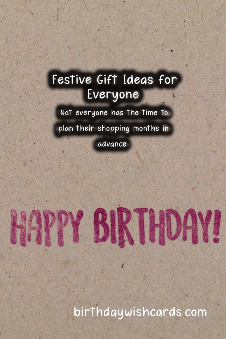 Last-Minute Festival Gift Ideas for Stress-Free Celebrations