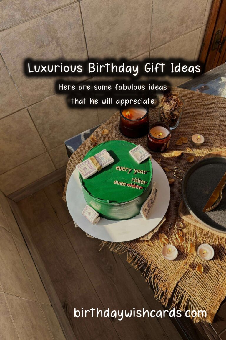 Luxurious Birthday Gift Ideas For the Whole Family