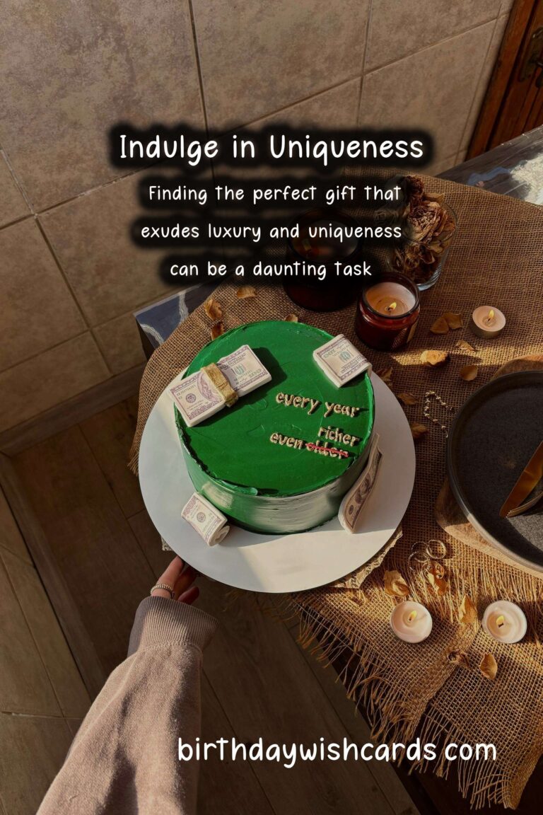 Luxurious Birthday Gift Ideas That Are Unique