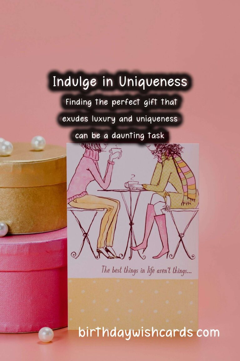 Luxurious Birthday Gift Ideas That Are Unique