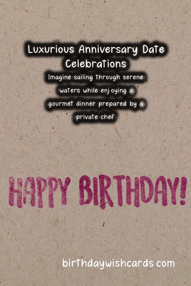 Luxurious Ways to Create Anniversary Date Ideas