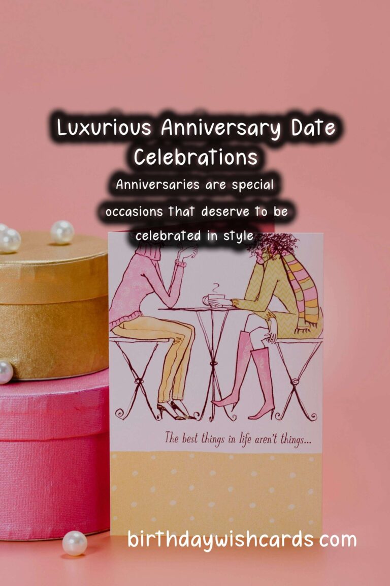Luxurious Ways to Create Anniversary Date Ideas